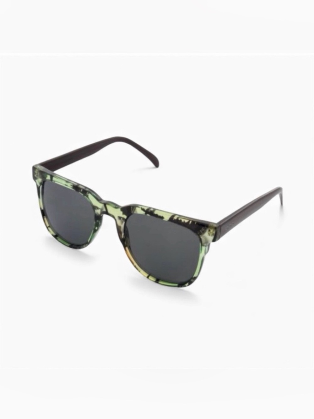 KOMONO Riviera Palms Sunglasses NEW green print UV400